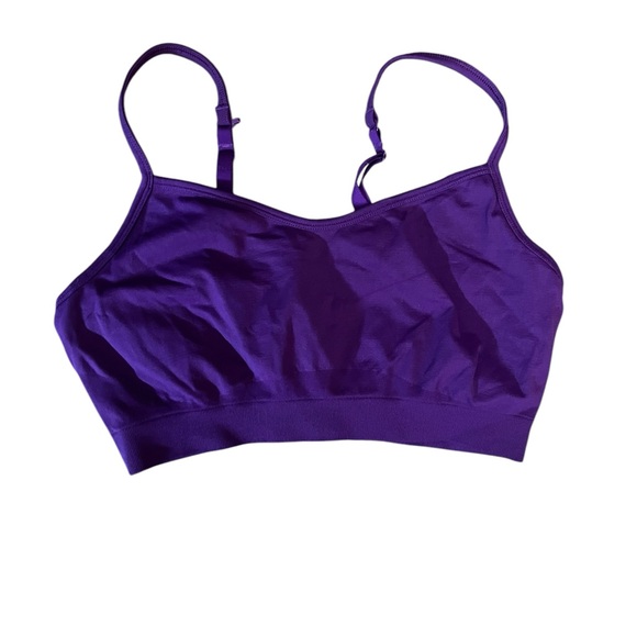 Purple Athleta Women's Sports Bra - Picture 1 of 5